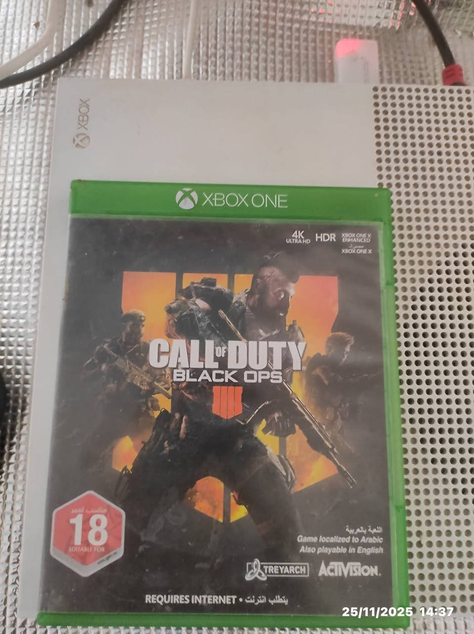 اكس بوكس ون اس كامل ملحقات
للبيع مكان مشخاب 

السعر ١٨٠ وبيه مجال 

التواصل ***********
