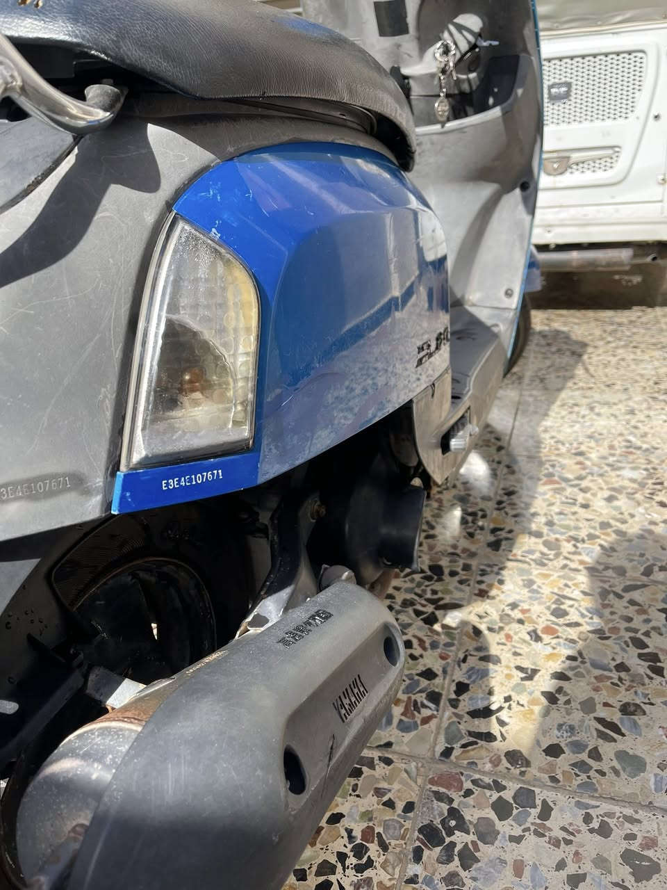 سلام عليكم شباب دراجه بوليس نوزل للبيع
كفرات ختم واحد كهربائيات كله شغاله مكينه خرسه مابيه اي نقص مكاني بغداد الحسينيه الراشديه  سعر ٦٠٠شراي يجي خاص رقم ***********
