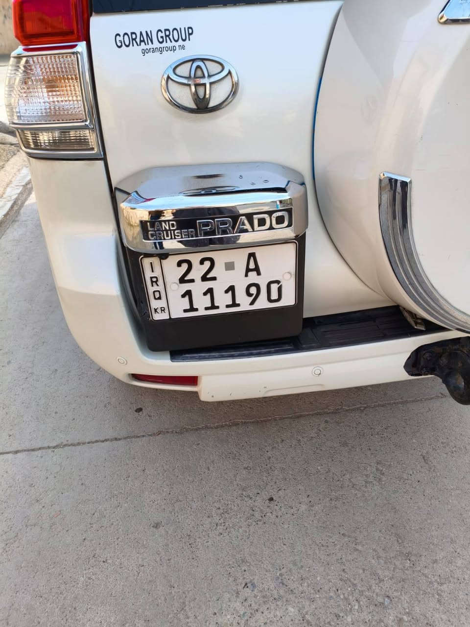 للبيع برادو 2010
📍كفالة عامة..📍رقم مميز
📍دواخل نظيف..📍 المري شفط
بارد فقط جاملغ جهة السكن 
شخوط بسيطة
📍العنوان كركوك 
السعر 220 (مجال بسيط)
الاتصال : ‏‪***********‬‏
