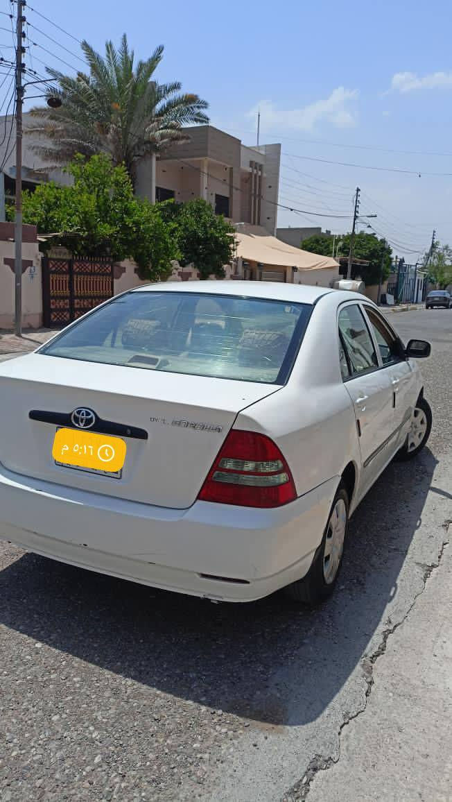 السلام عليكم 
تويوتا كورلا بيكاتشو. 2001 
السياره كير و محرك شرط بلاد  
   مرقمه صلاح الدين باسمي تحويل ثاني يوم.   
 السياره بيها بنيد مبدل و جالمغ مصبوغ  
سعر لبيع 75 
***********
