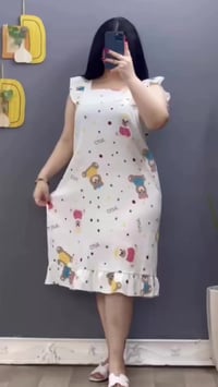 شلحه نسائي • دبل كلوش • كريشة قطني