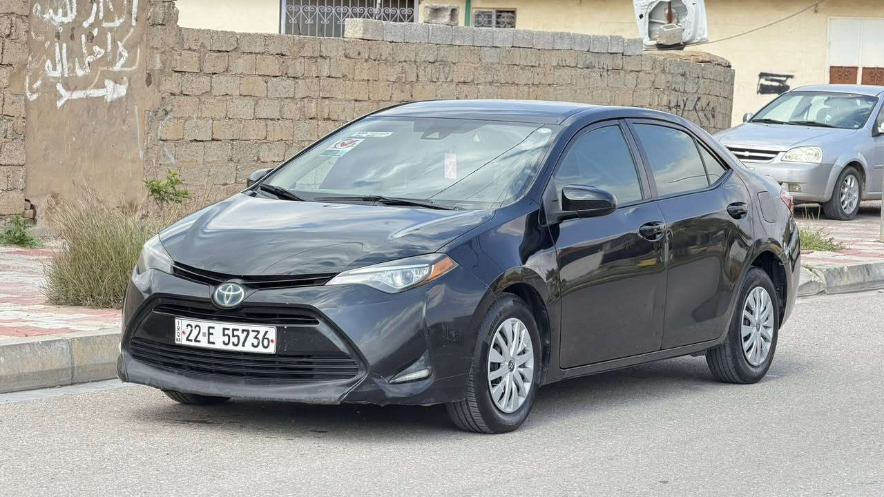 سلام عليكم
للبيع 🔥
تيوتا كورلا 🔥
موديل 2017🔥
بجم كبس 🔥
داخله كلين 🔥
ايرباكات سليمه 🔥
رادار 🔥
داخل بيجي 🔥
ماشيه 128Mil 
سونيه ورقم جديد 🔥
تخم تايرات جديد 🔥
سعر 118 وبي مجال 
مكان السيارة دياله خانقين ✅
اي استفسار ***********
