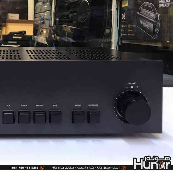 NAD STERIO AMPLIFIER
MADE IN TAIWAN
( کوردی • عربي )

🟢توصيل موجود الي جميع المحافضات
🟡گەياندن هەیە بۆ هەموو شوێنێک

🟠مــعـرض هــونـەر
🔸للـصوتــیات(امبلیفایر• سماعة• رادیو• انتیك• مایكروفون)
🔸عــنـوان• اربیل سوق بالة • شارع اربعین
🔸مـوبایـل• ***********
                   ***********

🔵پـێـشانـگای هــونـەر
🔹بۆ ئامێری دەنگی و کارەبایی(ئیمپلیفایر• سەماعە• ڕادیۆ• مایکرۆفۆن)
🔹ناونیـشان• هەولیر • بازاری لەنگەی ٤۰م
🔹مـــۆبـایـل• 
***********
***********

•••••••••••••••••••••••••••••••••••••••••••••••••••
#iraq #kurdistan #duhok #zaxo #hawler #karbala #slemani #erbil #baghdad #kurd #kurdish #akre  #karkuk #kuwait #najaf
#amplifier #audio #subwoofer #sound #music #audiophile #bass #stereo #amplifiers #speaker #soundsystem #speakers
#اربيل #العراق #بغداد
