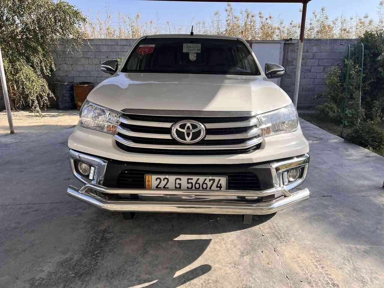 السلام عليكم : هايلوكس موديل 2016 سعودي ام الدعاء محرك 2700 فور ويل عالي مواصفات بصمه كير أوتماتيك نظام مود قيادة ماشيه 230 الف السونار بالمنشور موضح بي كلشي كير محرك صدر تبريد كفاله سياره جاهزه وبدون اي نقص رقم اربيل بسمنا السعر 230 مكان السيارة بغداد اليوسفية 
***********
***********
