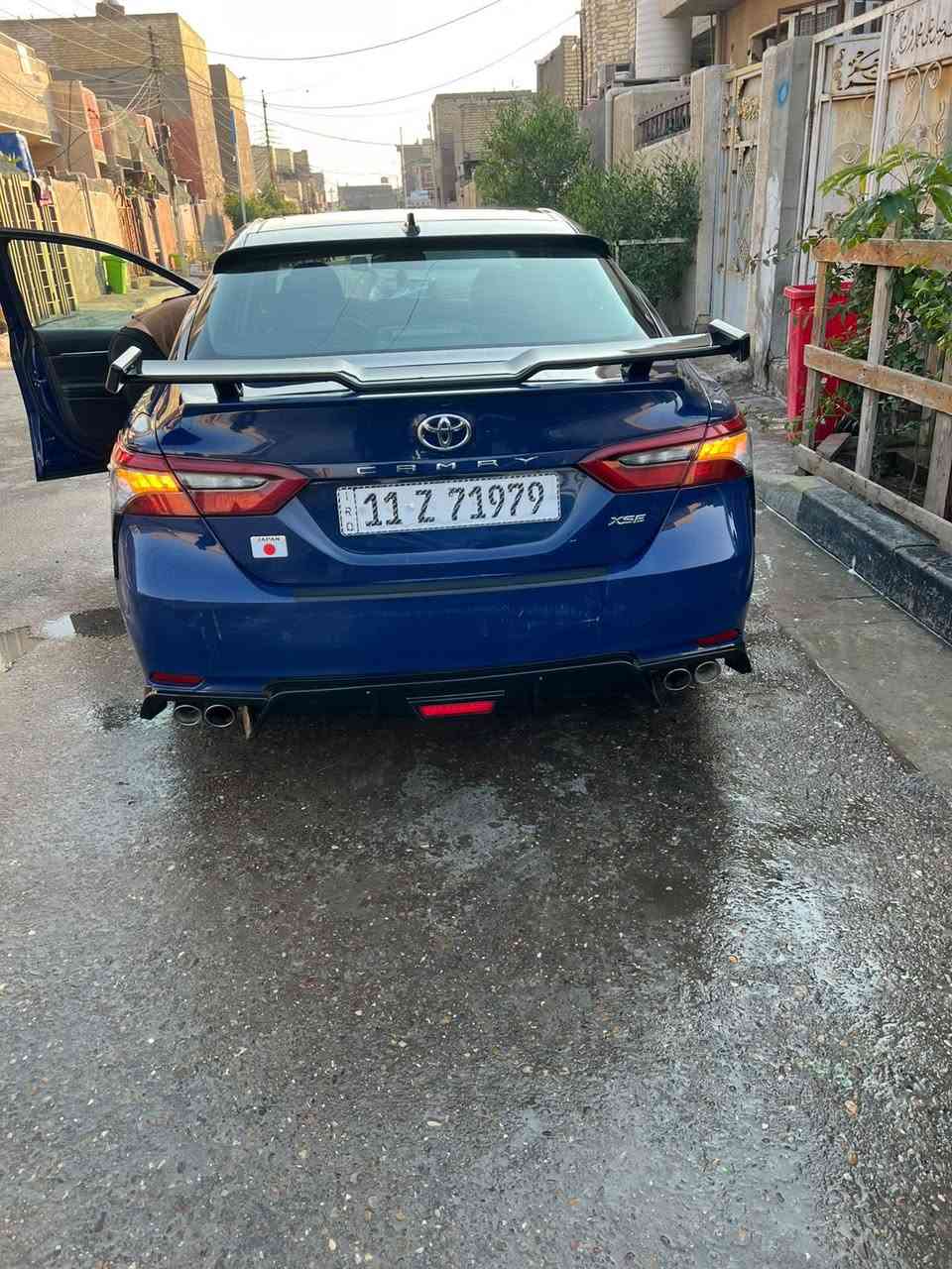 𝟐𝟎𝟐𝟓 𝐓𝐎𝐘𝐎𝐓𝐀 𝐂𝐀𝐌𝐑𝐘-𝐗𝐒𝐄
تويوتا كامري (XSE) موديل : 2023

وارد : امريكي

اللون : ازرق 

عداد المسافة : 23ميل

حجم المحرك : 2.5L (4.سلندر) 

ملاحطة السيارة : حادث جاملغ وبونيد بدون دواخل

المواصفات : 𝐗𝐒𝐄

فول فول مواصفات 1/1

فتحة سقف باورما

داخل ليد بيلادي

شاشة كبير لمس

شحن واير ليس

كاميرة

ابواب  بصمة

بصمة تشغيل 

هاند بريك بصمة

اوتو هولد (𝐀𝐔𝐓𝐎 𝐇𝐎𝐋𝐃)

اوتو ستارت (𝐀𝐔𝐓𝐎 𝐒𝐓𝐀𝐑𝐓)

اوتو ستوب (𝐀𝐔𝐓𝐎 𝐒𝐓𝐎𝐏)

رادار امامي (تحديد مسار)

‏‎رادار جانبي (نقاط عمياء)

‏‎رادار خلفي (التحذير من الاصطدام)

‏‎حساسات جانبي 

‏‎حساسات خلفي 

نظام (𝐄𝐂𝐎)

نظام (𝐍𝐎𝐑𝐌𝐀𝐋)

نظام (𝐒𝐏𝐎𝐑𝐓)

مانع انزلاق+𝐀𝐁𝐒

تحكيم استيرن

استيرن هيتر

كشنات جلد

كشنات كهربائي

كشنات هيتر

تبريد لمس

تبريد مركزي

لايتات 𝐋𝐄𝐃 ليد عدسة زينون

بكلايتات 𝐋𝐄𝐃 ليد

ويل بلاك 

‏‎تفاصيل اكثر الاتصال علی ارقام التاليه  

***********

عنوان📍بغداد
