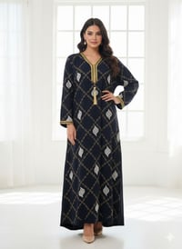 دراعة كويتي • فول تطريز • مقاسات L-3XL