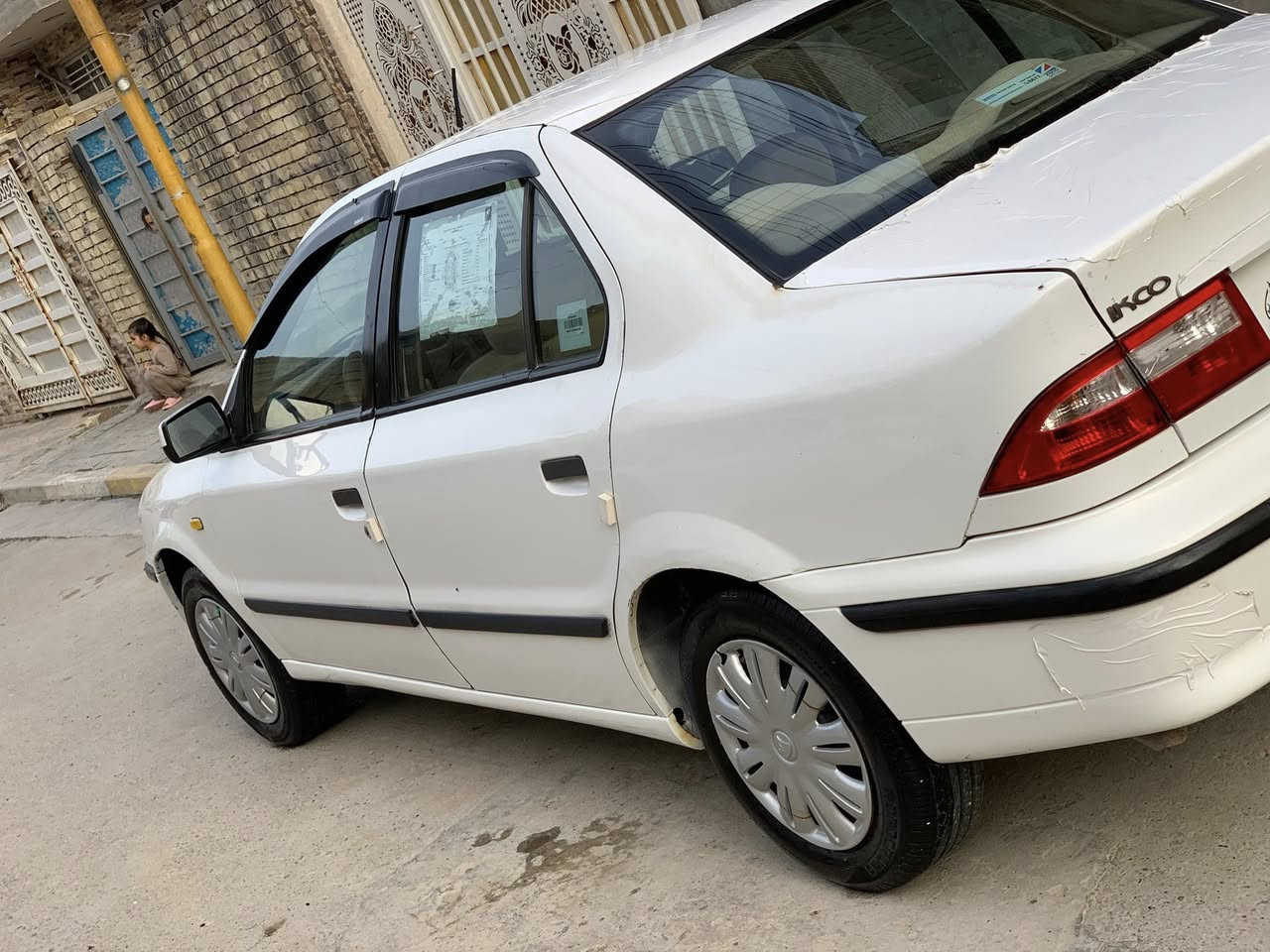 سلام عليكم سمند موديل 13 سياره خير من الله مكينه كير حداد تبريد سياره لا ضربه ولا تبديل سياره كلش حلوه مرتبه مكان سياره بغداد سعر خاص رقم الهاتف ***********
