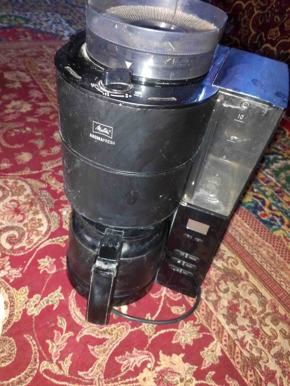 مكينة كهوة
مستعملة 
سعر 40 الف


**إذا كنت صاحب هذا الإعلان وتريد حذفه لأي سبب، رجاءا أرسل رسالة إلى الدعم الفني**