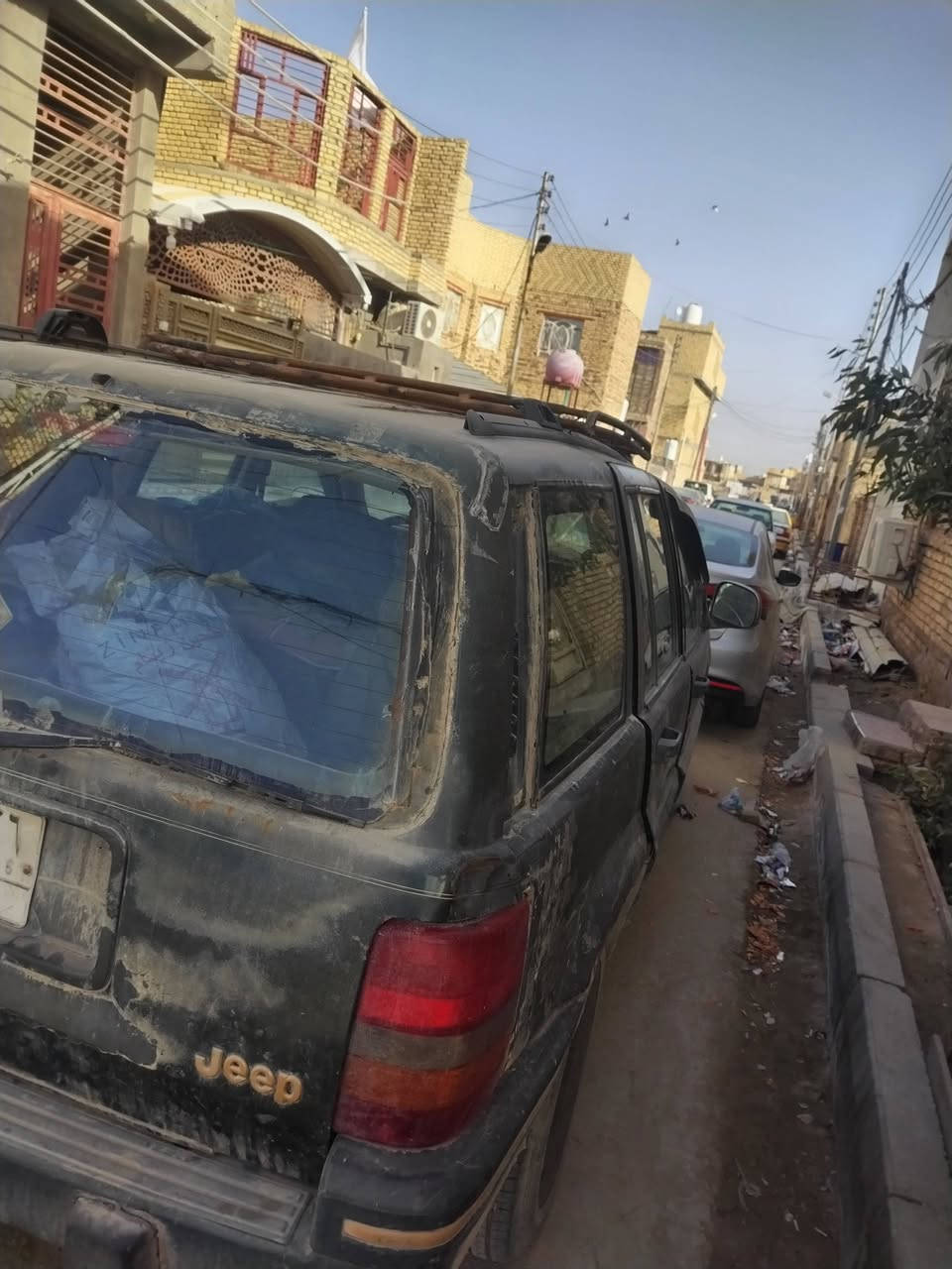 جيب شوروكي موديل 94 للبيع /العنوان ناصرية مدينة الصدر /رقم ألماني بغداد / الاتصال على الرقم ***********
