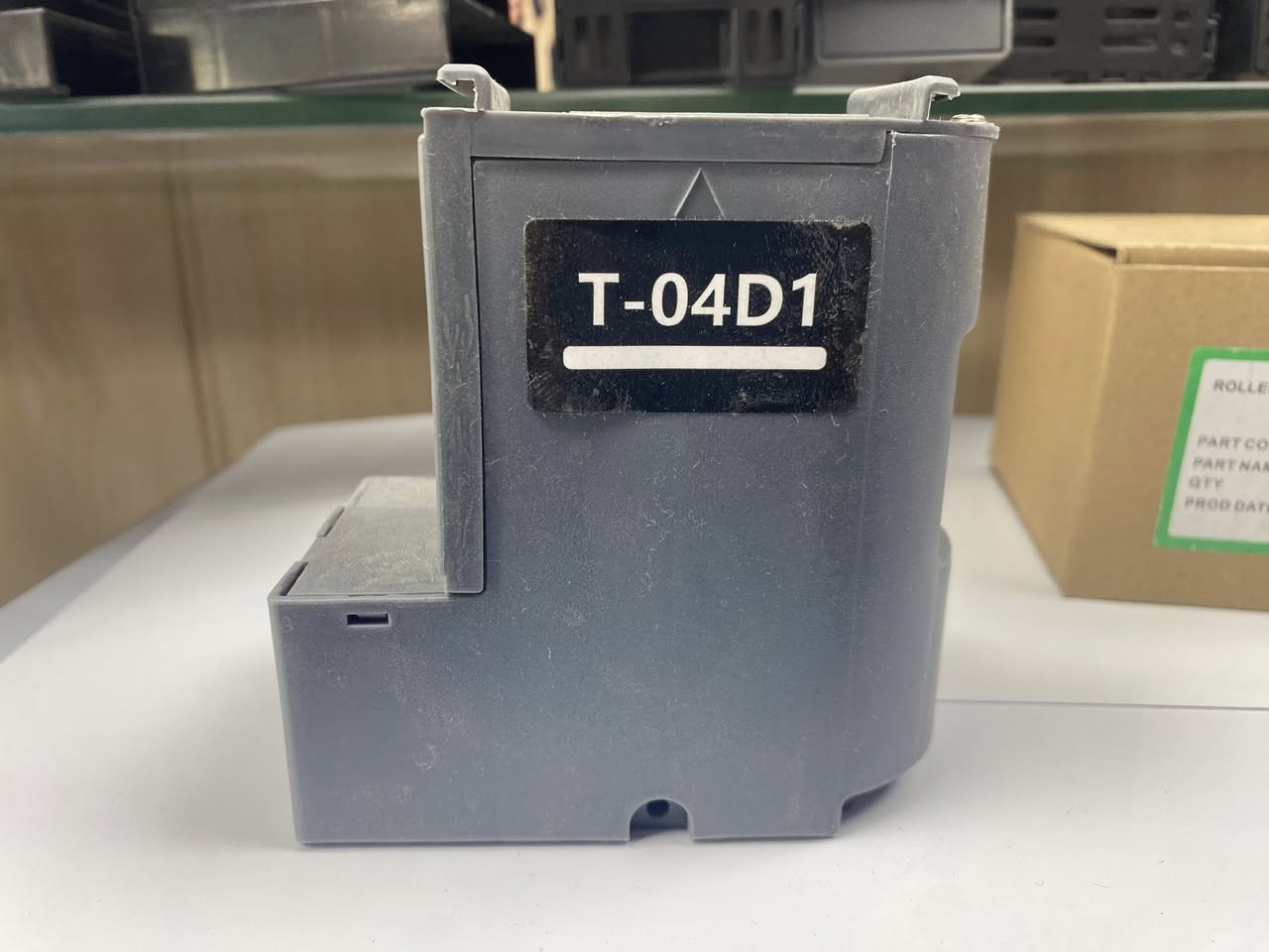 🫡السلام عليكم زبائننا الكرام تتوفر لدينا جميع أنواع علبة ويست Canon and epson 
للاستفسار واتساب ***********📞
يتوفر توصيل لجميع محافظات العراق 🇮🇶🚙
