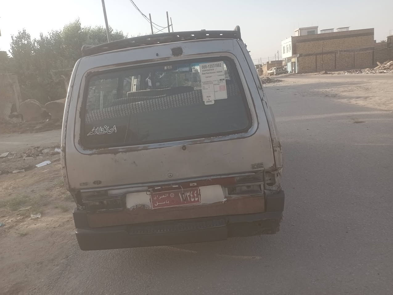 السلام عليكم كيا بستا موديل 93 رقم احمر مصفرة هيئه ومرور ومالكها موجود تريد مداور أو وكالة مكينه وكير واكسل مكفولات وسيارة بلادية لا صبغ ولا معجون ومكينه فوول السعر ١٥ وبيها مجال
بابل الوردية ***********
