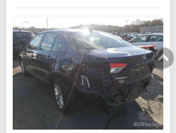 كورلا le 2020
الحادث جاملغ خلفي  
محرك 1800 كير 6 نمر
المواصفات :
ويل 16
سلايد روف 
اشاير بالمري 
نظام توقف مفاجئ
تحديد مسار (رادارات)
مثبت سرعة
اوتو هولد 
بدون ايرباك 
اوتو بريك 
+ مواصفات أخرى 
أثر حالوب بسيط 
سيارة ماشية 95 km قابل للزيادة
السعر 135
مكان السيارة بغداد
***********
