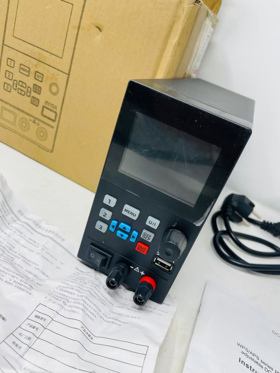 مصدر طاقة BSIDE I8 40V 20A تيار مستمر متغير وقابل للبرمجة مع مقبض ترميز، مصدر طاقة منظم قابل للتعديل


**إذا كنت صاحب هذا الإعلان وتريد حذفه لأي سبب، رجاءا أرسل رسالة إلى الدعم الفني**