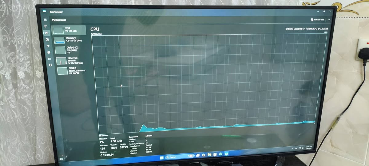 کەیسی گەیمینگ
Cpu Cori 7 10700k
Ram 16 DDR4
Hard 1 256ssd
Hard2 750HHD
GPU gtx1660ti (6gb) (2 fan) gigabyte 
Motherbord msi 
4 fan Rgb
Powersl supply 650w (aigo)
Cooler master liquid 
بەتەنیا کەیسە ماوس و کیبۆردی لەگەڵ نیە
کەیسەکە جامەکانی نەماوە سعری ٥٢٥ هەزار و معامەلەی تێدایە


**إذا كنت صاحب هذا الإعلان وتريد حذفه لأي سبب، رجاءا أرسل رسالة إلى الدعم الفني**