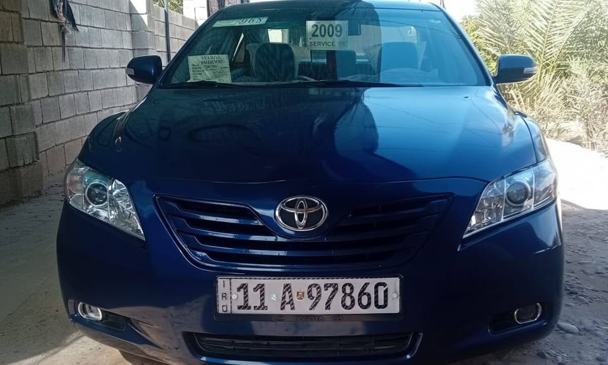 السلام عليكم كامري 2009 للبيع او مراوس حسب القناعه امريكي صدر امامي خلفي جديد دوشمه  جديد كير محرك شرط تخم تاير جديد مكان السياره تكريت لاستفسار اتصل على الرقم ***********
