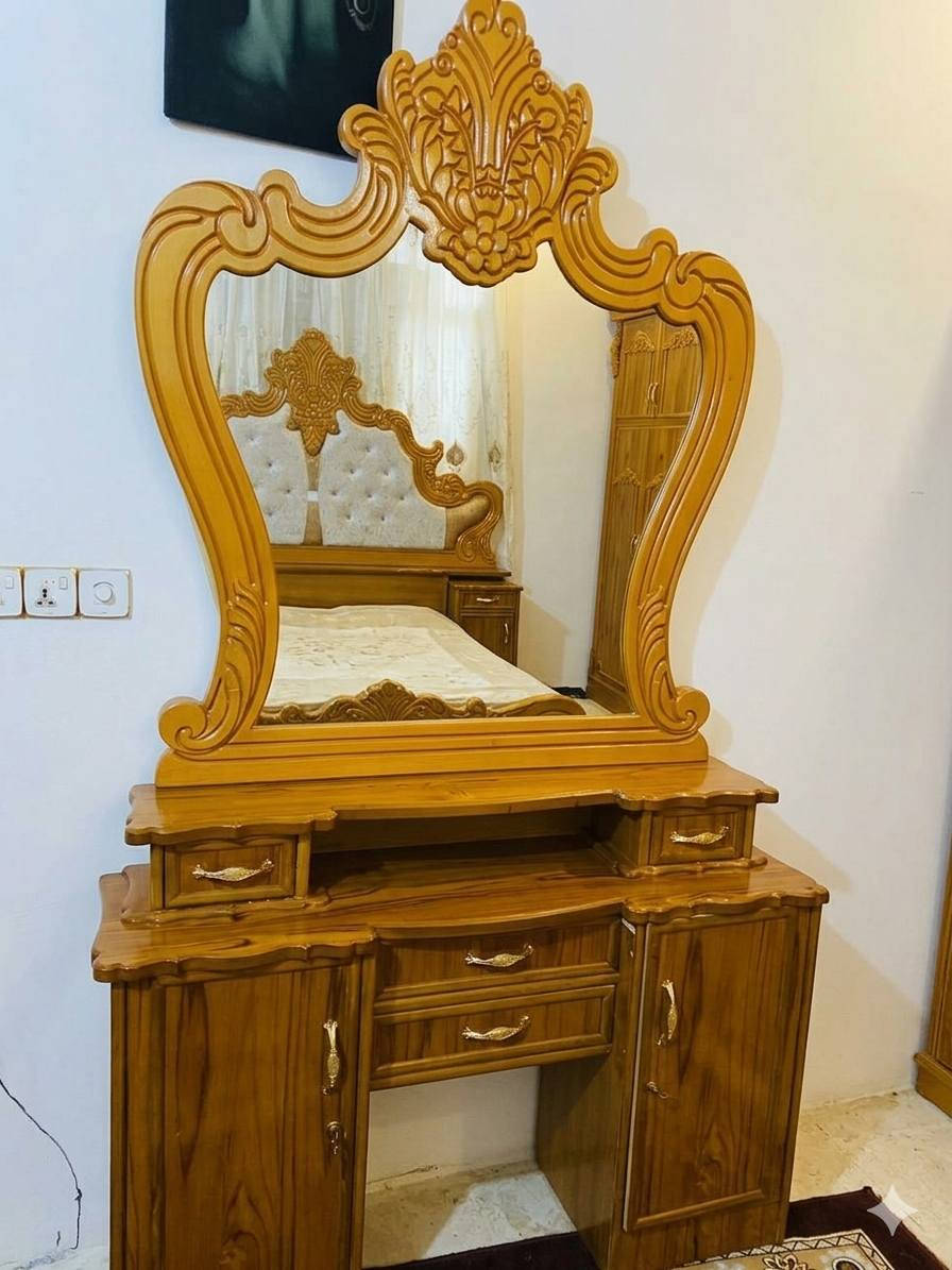 غرفه صاج خشب عراقي نجاره عراقيه اخذتها بمليونين مستخدمه قليل ابيعها بمليون ونص وبيها مجال


**إذا كنت صاحب هذا الإعلان وتريد حذفه لأي سبب، رجاءا أرسل رسالة إلى الدعم الفني**