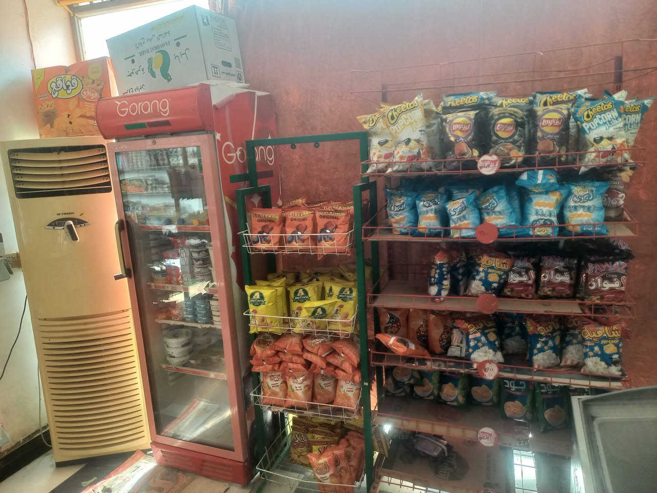 سلام عليكم '''' محل البيع '''
الموقع خاجيه شارع 40 داخل الفرع المحل ركن قرب المدارس '''
محل يحتوي على 6بردات زان درجه اولى و مجمدات 2 ""
ويحتويي سبلت ارضي ومكيف جديد '''
ورفوف جاهزه + منضومة كامرات شغل خير من الله ''''
السعر خاص $$
للاسفسار ***********
