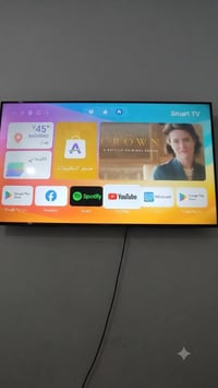 شاشة ٥٥ بوصة • أندرويد سمارت • مستعمل شهرين