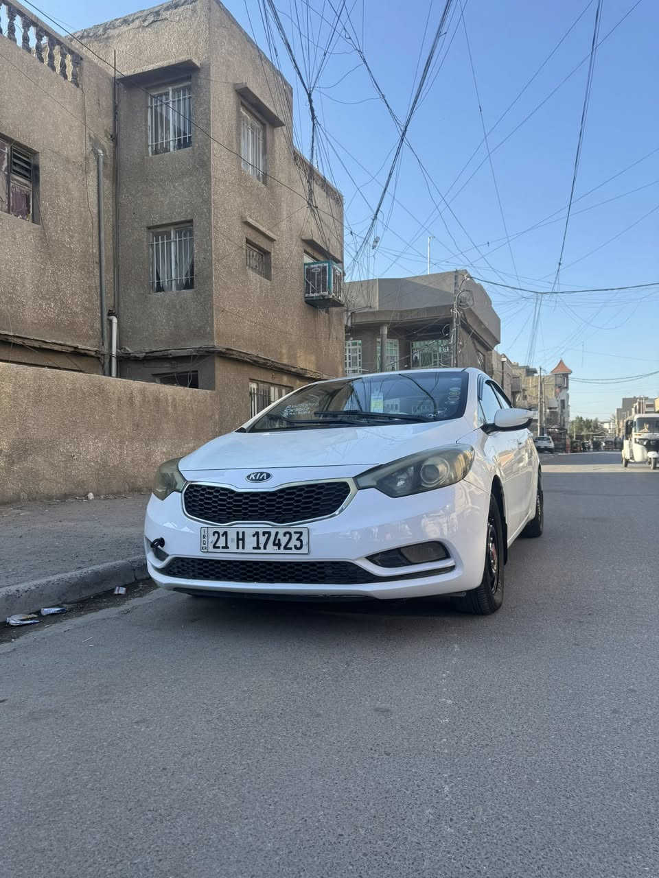 كيا سيراتو 2014 خليجي رقم سليمانية انكليزي سنوية لحد 2027 باسمي تحويل مباشر هزة جديدة محرك 1600دوش المرغوب 

بيه قطعتين صبغ فقط بدون دواخل جاملغ خلفي جه السايق وباب عكس السايق الخلفي فقط وشخط بسيط بلقمارة 

كير ومحرك جيد جدا تبريد ثلج تايرات وصدر جدد واي نقص مابيهه رايدهه 108 وبيهه مجال مكاني حي الجوادين 

***********
