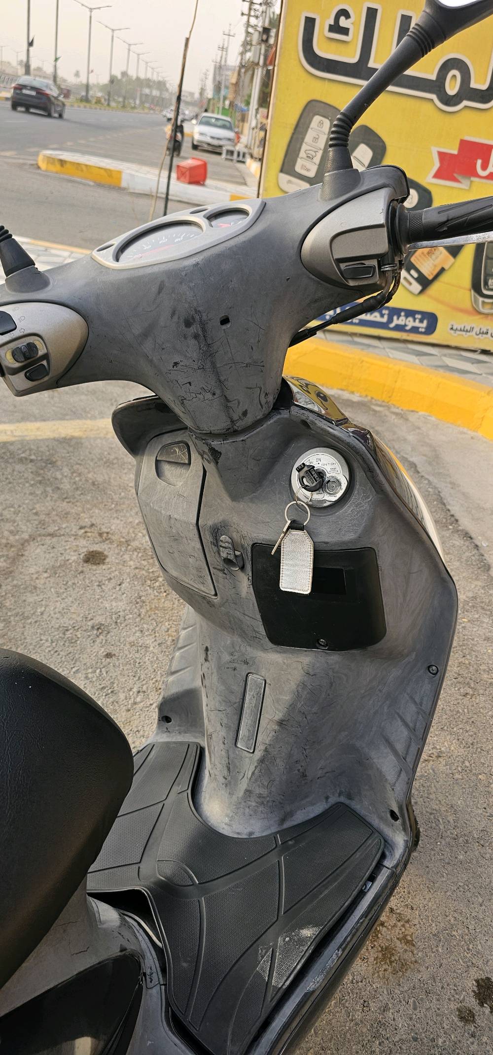 سكنس 110ياباني دراجه رمبه جديده مستعمله قليل مكاني ديالى بعقوبه تحرير 