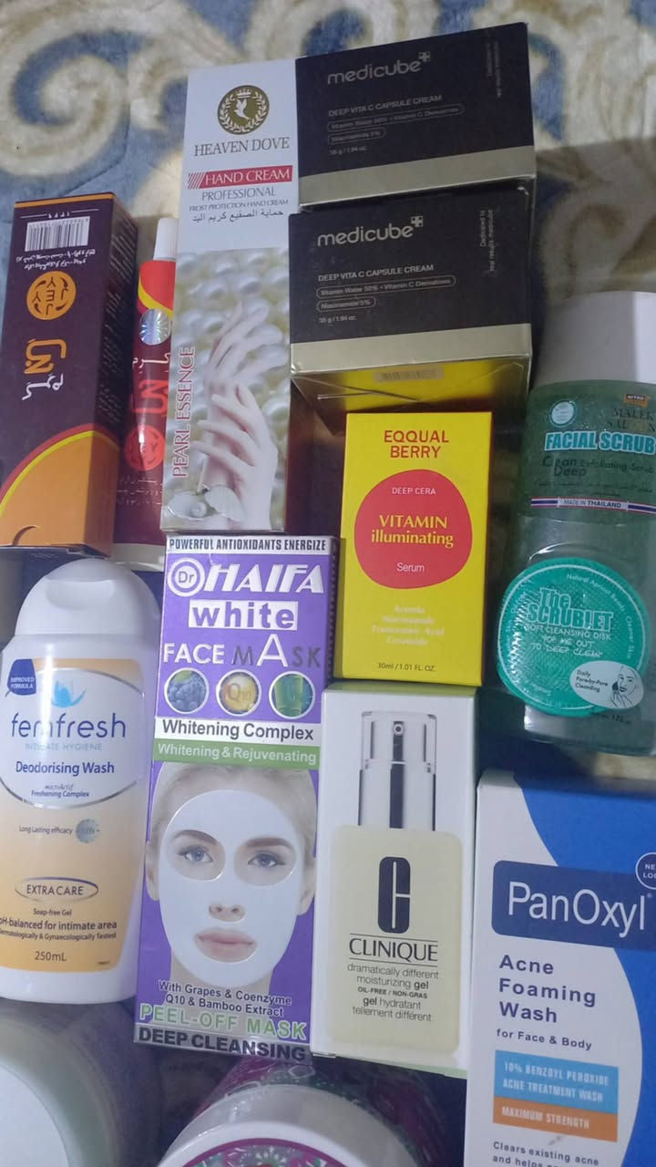 هلاو بنات شباب شلونكم عندي مجموعة عناية منوعه اهم البراندات المطلوبه 
للبيع بسعر مناسب وبيهن ربح خير من الله الي حاب يبدي مشروع من داخل البيت بلايف يفيدنه خوش شلعه احسن ما يشتري من كل منتج درزن وبضاعه شويه اخذو هاي بضاعه منوعه وكلشي بيها وسعرها مناسب  وكله اكسباير 28و 30 بس حولت ملابس واكسسوارات 

اي ستفسار خاص


**إذا كنت صاحب هذا الإعلان وتريد حذفه لأي سبب، رجاءا أرسل رسالة إلى الدعم الفني**