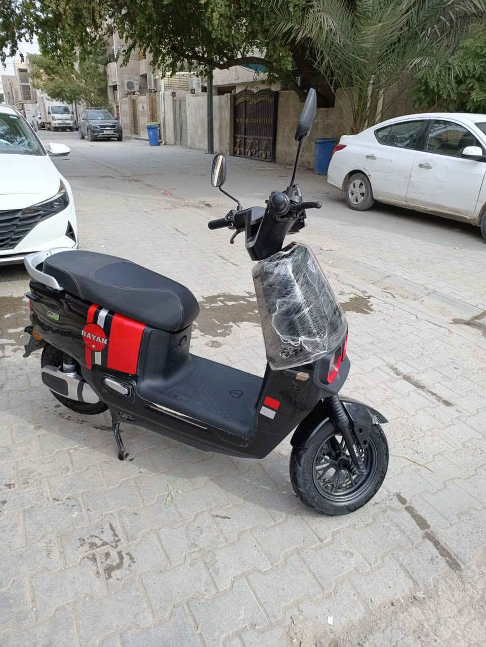 دراجه ريان ام عيون للبيع ملفها 1500 عدد البطاريات 6 مسطره تمشي 50 كيلو حقيقي دراجه بعدها نضيفه كلش استعمال قليل جدا السعر 800 وبيها مجال‏‪***********‬‏
