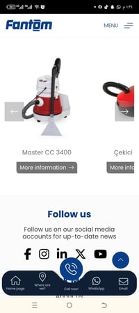 مكنسة كهربائية • أجهزة منزلية