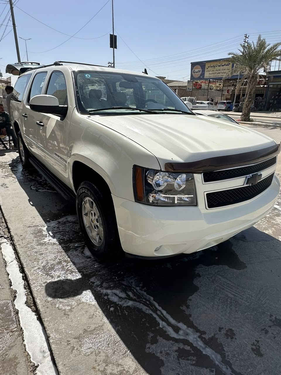 السلام عليكم شوفرليت طبله خليجي 2007 السياره رقم بغداد أنكليزي خطها نجف بغداد مصفره هيئه وغرامه مدوشمه كامله تنته وكاعيه كير مكينه اكسن تخم تاير كله جاهز وجديد 
مكان السياره نجف
السعر 150 وبيها مجال 
***********
