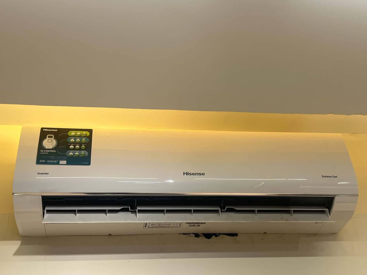 سبلت Hisense
انفيرتر (2) طن جداري استعمال موسم واحد فقط مامفتوح ابد ولا مصلح يعني جديد بالكارتون للبيع 
سعرة700 الف***********
