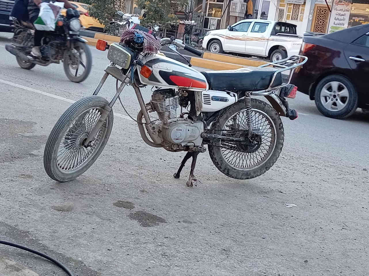 دراجه تايكر موديل 2017
دراجه ما ناقصهه شي كربائيات كامله ضفيرة جديد كلوب جديد اشاير جدد يحتاج الهه باتري ب ١٢ الف و تاير الخلفي يحتاج الهه بوربن فقط الواحد ب ٣ ثنين ب 6 بدون أوراق اذا تريد اسويلك مكاتبه همين سعر ٣٠٠ وبيهه مجال الاستفسار خاص او على رقم تالي ***********
