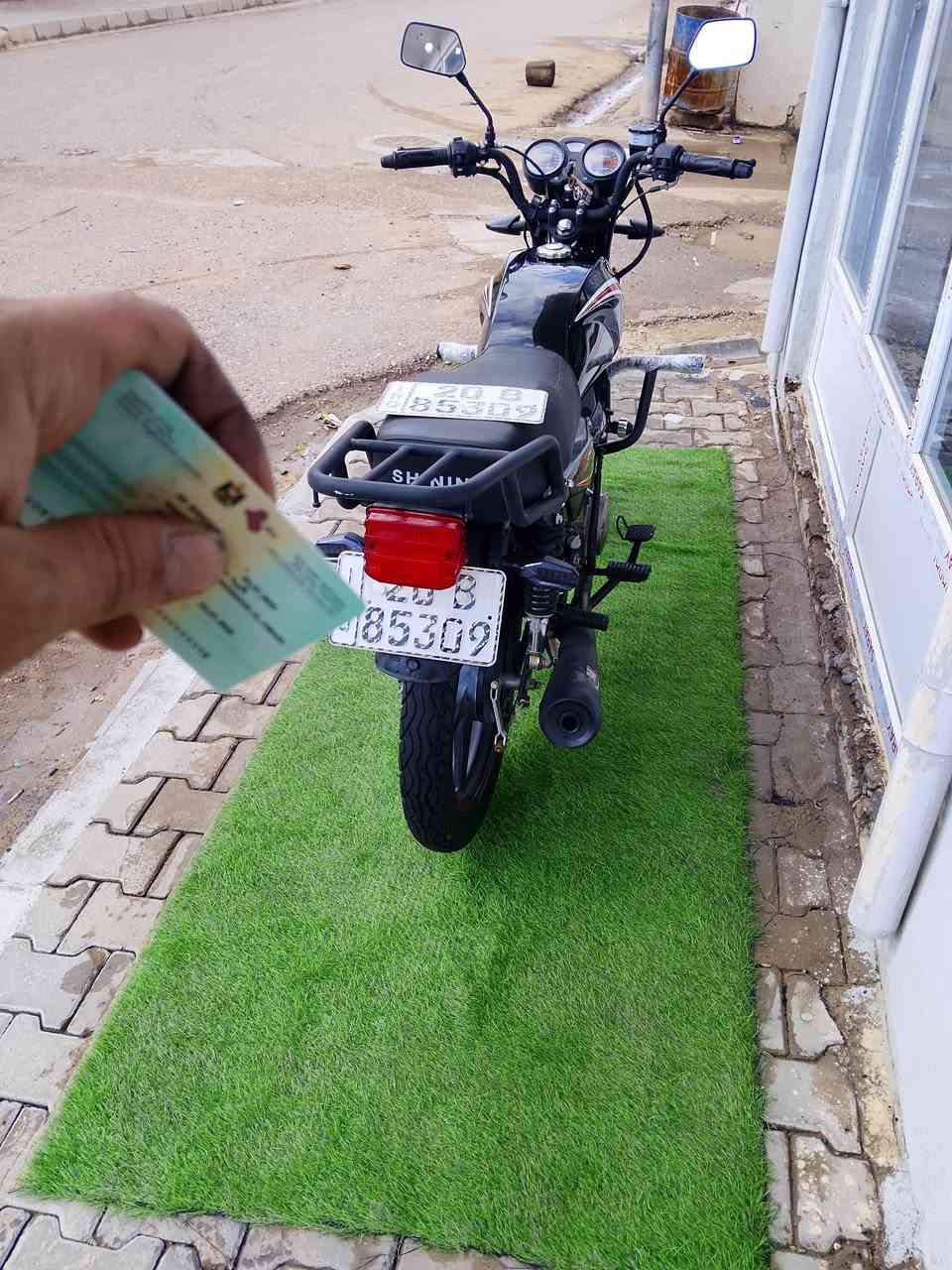 السلام عليكم ورحمه الله وبركاته دراجة نارية شاينك موديل 23 نازلة بل 25 كفالة عامة من  كلشي اخت زيرو مرقم كامل انكليزي ديالى تحويل ثاني يوم إذ تريد مكاني ديالى خرنابات الشراي يتصل ويدلل ورة السيطرة الثانية عل الشارع *********** اتصل ودلل
