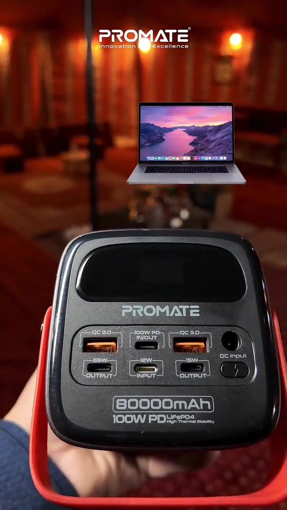 شاحن الباور بنك Powermine-80Pro من Promate 🔋✨ قوة عالية وسرعة شحن تخليك دائمًا جاهز وين ما تروح 🤍 للطلب يرجى مراسلة الصفحة  او مراجعة احد فروعنا  الفرع الاول / بغداد شارع الربيعي مجاور الكوخ (الطابق الثاني)  ***********  ☎️  الفرع الثاني / بغداد المنصور شارع مول بابلون قرب الأقواس  *********** ☎️ البيع جملة ومفرد  خدمة التوصيل متوفرة لجميع محافظات العراق او من خلال موقعنا الالكتروني  https://promate.iq/collections/wall-chargers-charging-stations #العراق. #اكسسوار #بروميت #شاحن_جداري #بربري_ستور
