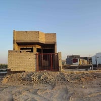 قطعه مساحته 250م مبني بيه 125م والباقي 125 بيه رباط للبيع طابو وصرف ال...