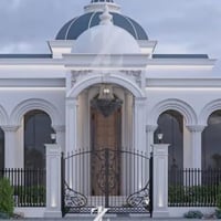 تغليف واجهات • حجر الحلان ومرمر • جميع محافظات العراق