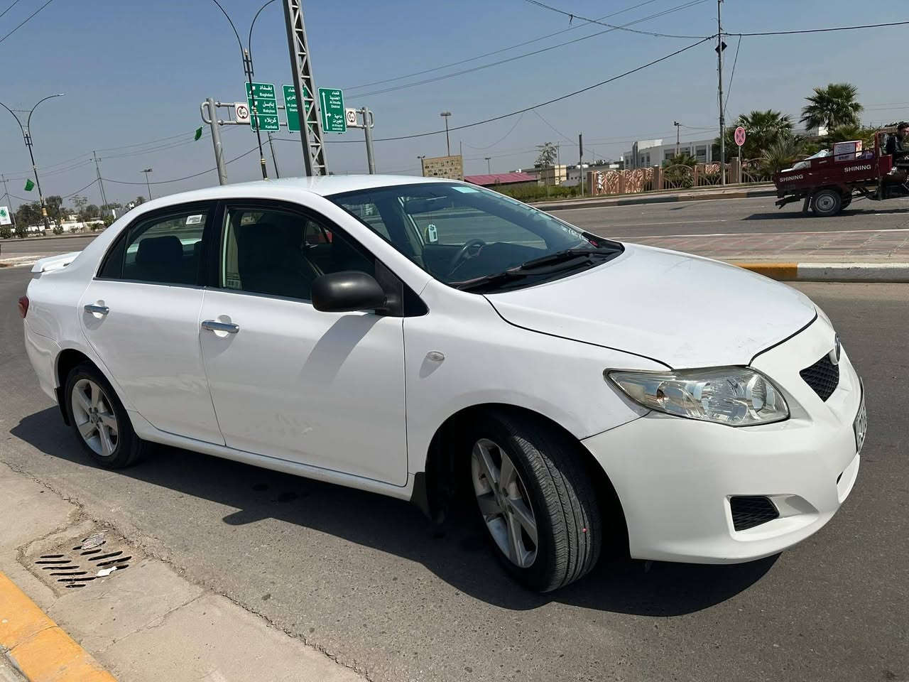 يا الله السلام عليكم 
تويوتا كورلا موديل 10 السونار مرفق بالمنشور السنوية نافذة لسنة2027 بشهر الثاني  رقم أربيل الدولي الجديد تريد تحويل تريد وكالة السعر 118 مجال بسيط الاتصال على الرقم ***********
