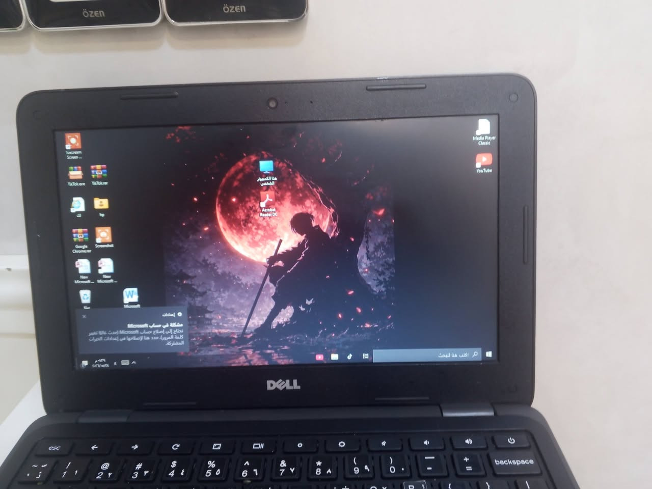 💻 للبيع لابتوپ DELL نظيف وعملي جداً 💻
الحاسبة DELL أصلية، ميزة الجهاز إنه سريع وخفيف ويشتغل بنظام ويندوز 10 بالكامل.

جاهزة ومثبت عليها برامج التصفح والـ Word واليوتيوب والتيك توك.

ممتازة جداً للدراسة، التصفح، والعمل اليومي.

نظافة الجهاز ممتازة وكلشي شغال بيه تمام.

💵 السعر: [65]


**إذا كنت صاحب هذا الإعلان وتريد حذفه لأي سبب، رجاءا أرسل رسالة إلى الدعم الفني**
