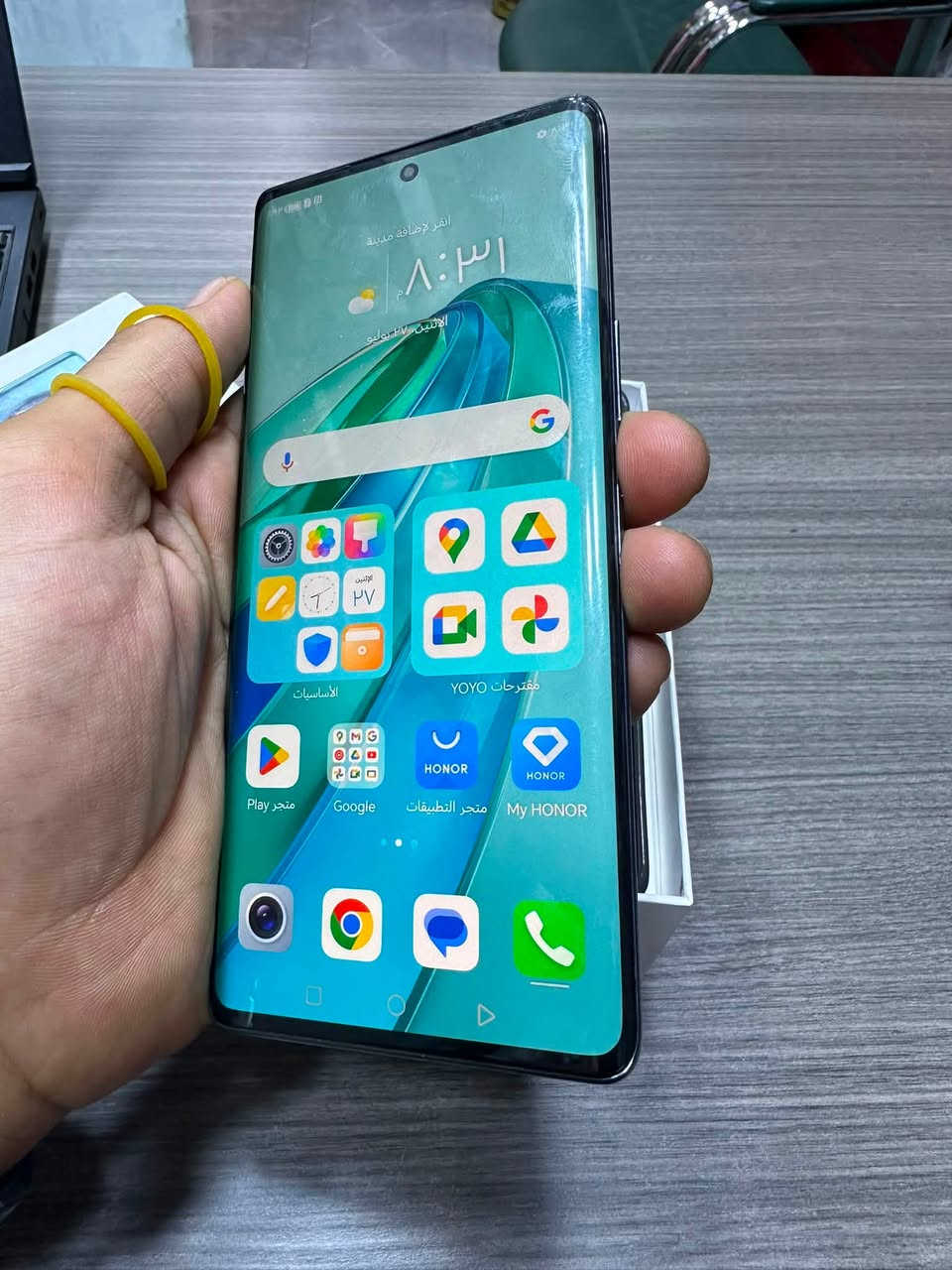 هونر x9a جهاز نضيف جدا جدا استعمال بيت
ذاكره 256 السعر 180 قفل  العنوان النجف/الكوفه 
***********
