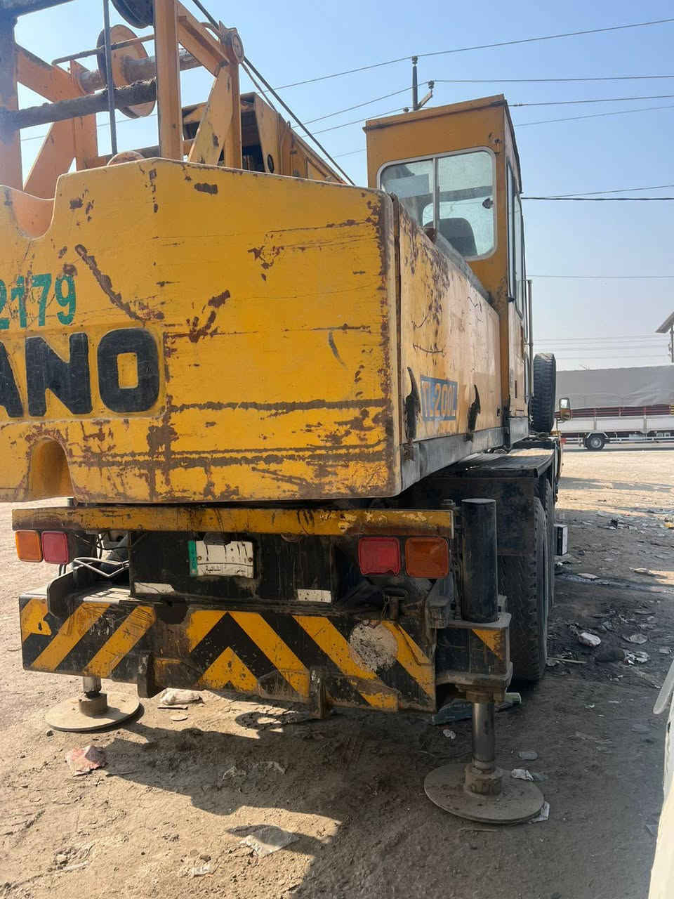 تيادانو
موديل: 1982
بلاديه
20طن
الرقم ديالى باسمي 
المكان بابل 
الرقم***********
