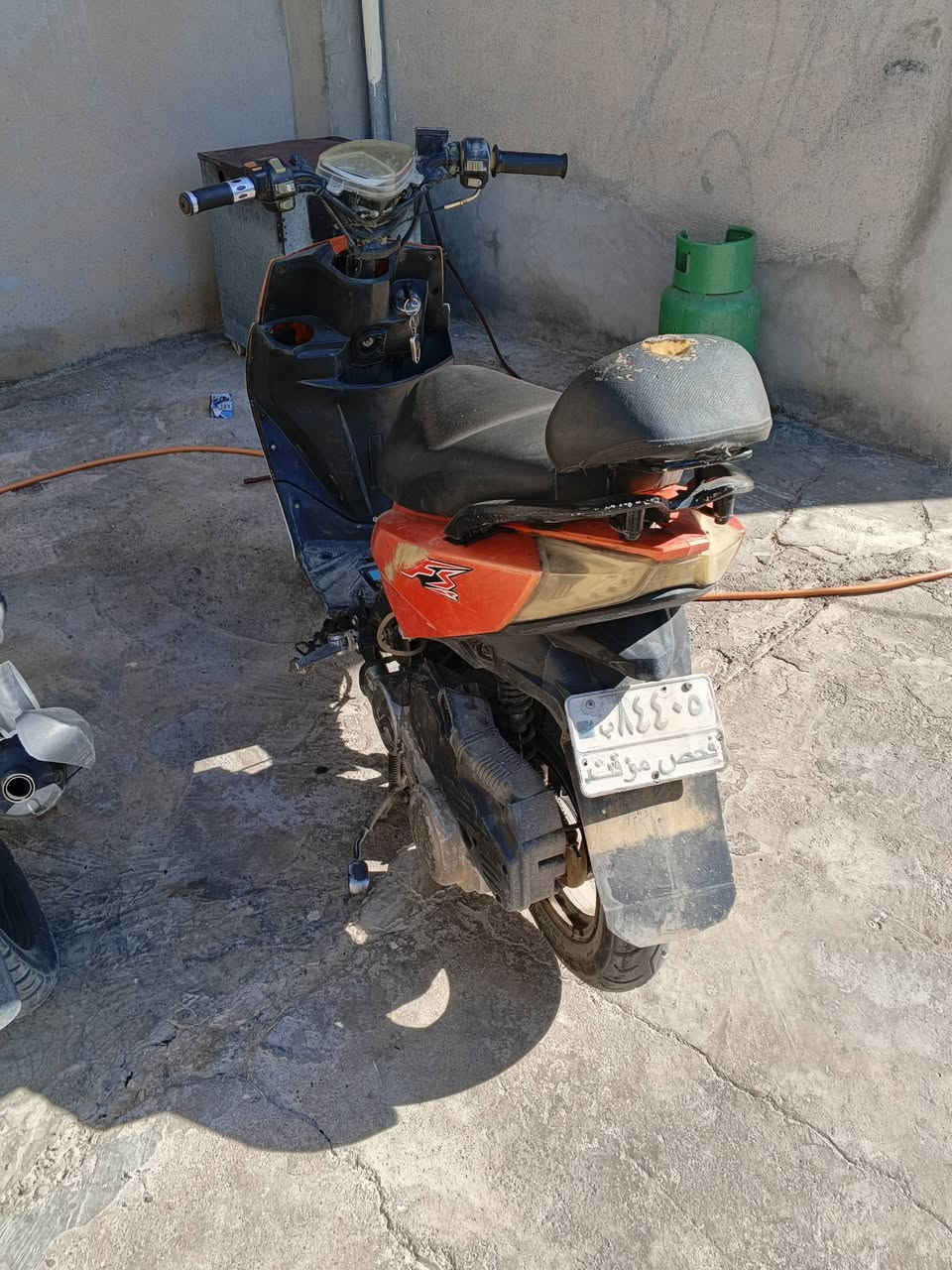 دراجه للبيع سكنس كوري محرك مبدل جديد اغراض موجود كامل سعر 200 للطيبين بمجال شرط نقره س*********** الرقم بو واتساب
