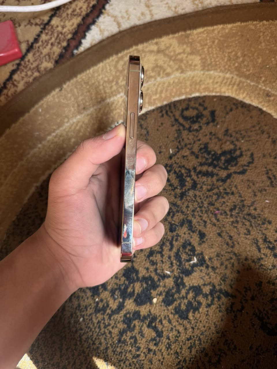 سلام عليكم ايفون 13 برو فقط ذاكره 256 بطاريه 94 جهاز ياباني نضافه 100 بل 100 جهاز بمعنه الكلمه جديد وشرط ما يعبر هوه وما مفتوح ولا ملعوب بي الجهاز اطيك ضمان من كلشي الجهاز للبيع او مراوس سعر 550 ونهايته من الاخير ولحد يراسلني جوه هاذا السعر 525 نهايته عنواني كربلاء حسينيه جريه مركز الطف رقم ***********
