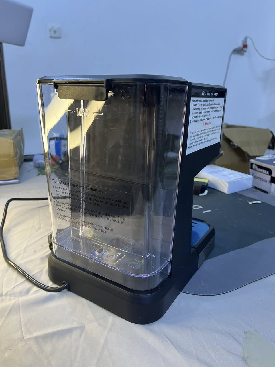 محضرة قهوة جديدة بعدها ب لوك على سعر ابيع للتواصل ع خاص


**إذا كنت صاحب هذا الإعلان وتريد حذفه لأي سبب، رجاءا أرسل رسالة إلى الدعم الفني**