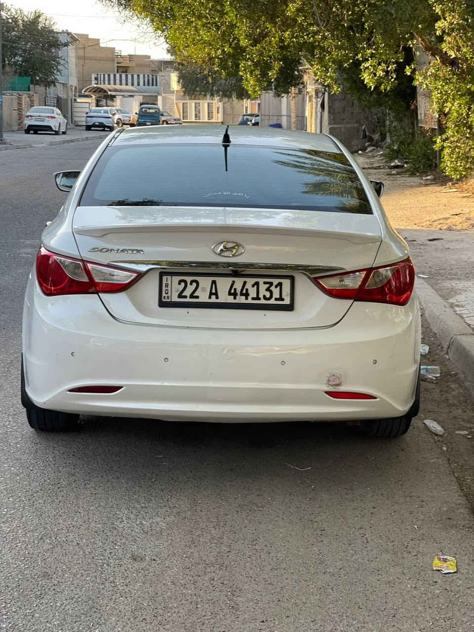 سوناتا خليجي 2014
السياره جاهزه من كلش وجديده
سونارها ضمن الصور
مواصفاته 
مري شفط
شفتات استيرن
محرك 2400
السنويه 28
مكان السياره بغداد الجديده
السعر 133 وبيه مجال
***********
