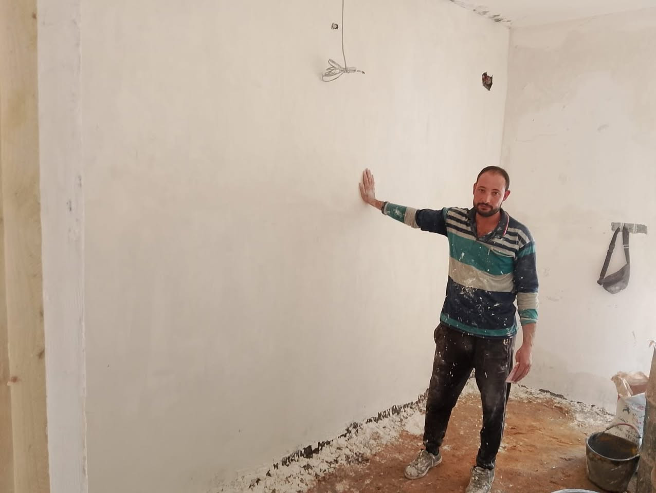 خلفة لبخ اسمنت شغل واجهيات تصفير نثر سقل ناعم وبورك***********
