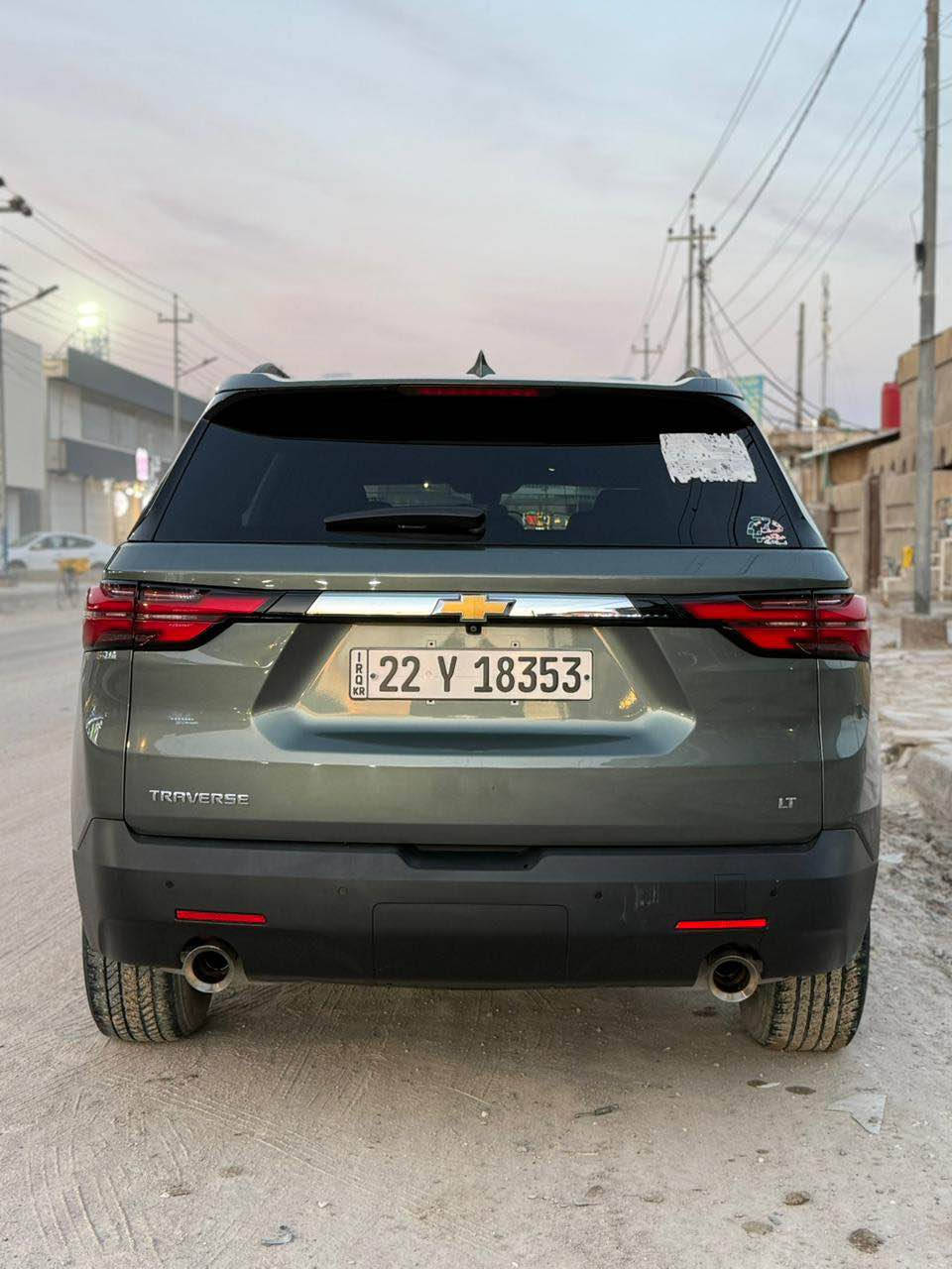 🚘 للبيع ترافيرس LT موديل 2023 🚘
السعر 245
🔥 🔥 سيارة نظيفة جداً وبيها راحة وقوة وواسعة للعائلة، استخدام بيت وبحالة ممتازة جداً، جاهزة للفحص بأي مكان.

✅ LT مواصفات
✅ محرك 3.6 V6 قوي وسحب ممتاز
✅ قير أوتوماتيك 9 سرعات ناعم جداً
✅ 7 / 8 ركاب (مناسبة للعائلة الكبيرة)
✅ شاشة كبيرة + Apple CarPlay + Android Auto
✅ تشغيل بصمة + تشغيل عن بعد
✅ كاميرا خلفية + حساسات
✅ مكيف ثلج أمامي وخلفي
✅ شنطة كبيرة ومساحة فخمة
✅ جنوط وكالة + إنارة LED
✅ سيارة سفرات وراحة 100%
ماشيه 55 m
💥 السيارة نظيفة جداً وما تحتاج أي شي نهائياً
حادثه ضربه خفيفه صوّر الحادث بلمنشور
📍 البصره 
ابي الخصيب 
*********** البصرة, العراق

