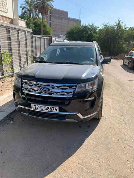 السلام عليكم 

فورد اكسبلور موديل 2018 فئة XlT 

حادثها بنيد وچاملغ خفيف  

بيها 3قطع صبغ 

بچم 20 دعامية وغراضها وشباچ
ماشيه 112الف 

3قطع تبريد بارد ثلج وحار كامل 

كراسي VIP مفصوله متحركه 

صندوك كهرباء بصمة تشغيل بصمة أبواب تشغيل عن بعد صندوك عن بعد 

محرك 3500CC شرط هو والكير

حساسات امامي خلفي 
تخم تاير نضيف 
اشاير بل مري 
زراك كامره خلفيه 
تحكمات ستيرن كامله 
شاشه چبيره وتدعم ابل كار بلي 
تدفئة ستيرن
كراسي كهرباء 
سونارها موجود جديد 
رقمها اربيل الدولي الجديد 
سنويه لل29 هزه لل26
مري كهرباء
مكفولة كير محرك كهربائيات 
ميزانيه وبلنص وصدر امامي خلفي 

مكاني /بغداد حي دراغ 
للاستفسار /*********** 
السعر /175 وبيها مجال بغداد
