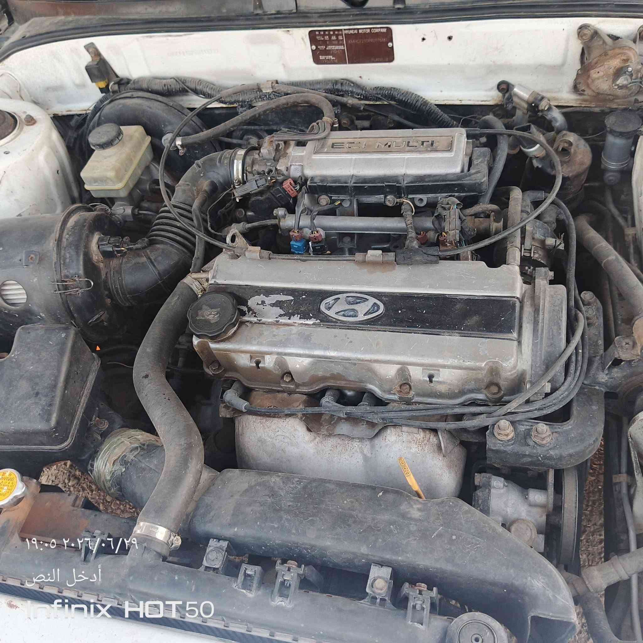 سلام عليكم سوناتا 2للبيع سياره نضيفه جدا محرك كير كهرباء كامله زوج تايررات خلفي جدد رقم بغداد مشروع وطني ترايك وين ماجان سعر 47وبيهه مجال قليل واتساب ***********
