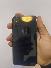 ايفون x لون اسود جهاز نضيف جداً مبدل بس بطاريه اصليه وكاله كلشي بي شغا...