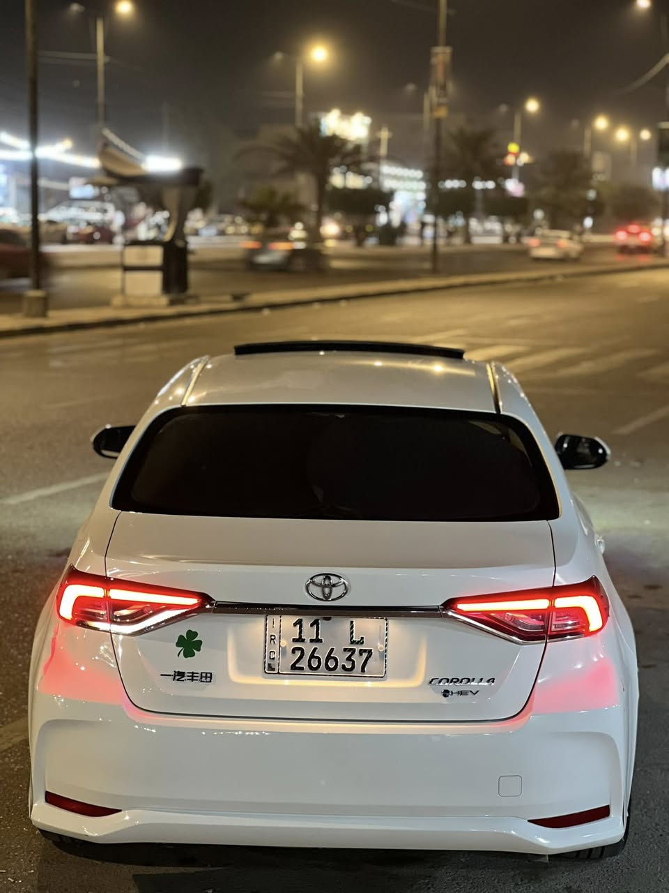 السلام عليكم اخوتي كورلا هايبرد للبيع 
🛑 مطلوبة للمصرف استقطاع مباشر وكالة بأسمي 
ماشية 9000
فول الفول

سلايد فتحة سقف 
بصمة
فتحة
دخول ذكي
كامره خلفية عدستين
رادار
ابل كار بلي
نظام نقطة عمياء
نظام تحكم ستيرن
نظام تحديد مسار
توقف ذاتي
اوتو هولد
جام اوتو
قطعتين تبريد
شاشة ديجيتل
شاشة كبير
تحكم اوامر صوتيه
كشنات جلد
سايد بريك بصمة
3 انضمة قيادة 
ايكو نورمال سبورت الهايبرد

السعر 138 وبيها مجال للطيبين
***********
