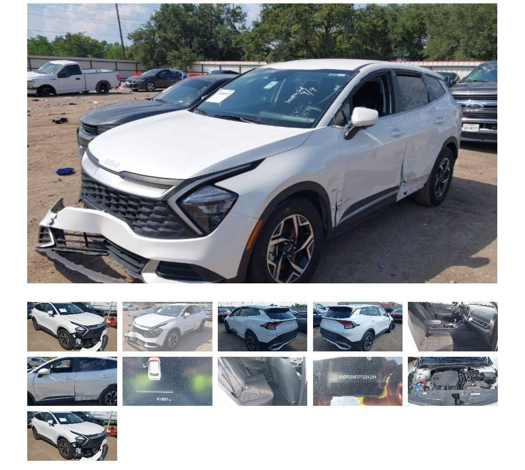 كيا سبورتاج 2023
وارد أمريكي رقم بغداد 
بسمي تحويل مباشر 
سيارة حادث كلش خفيف 
خدوش موضح بالصور 
عنوان بغداد 
***********
