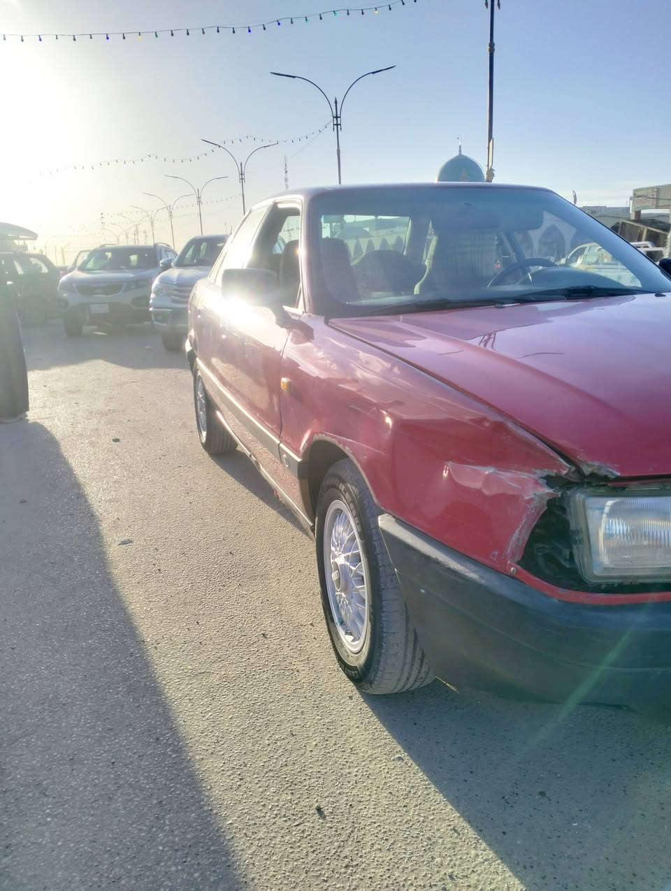 السلام عليكم اودي للبيع حجم 80مديل 91 رقم بغداد السعر 27 او بيه مجال لستفسار الرقم ***********
